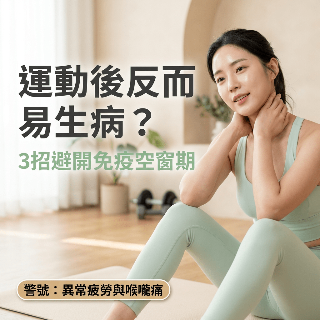 運動後反而容易生病？3個方法避開高強度訓練的「免疫空窗期」 - Yespot