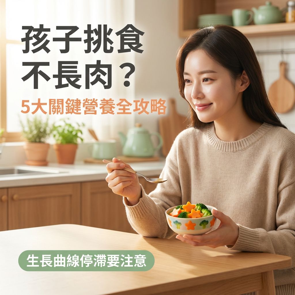挑食兒童營養全攻略：5大關鍵避開發育陷阱，重拾健康成長 - Yespot