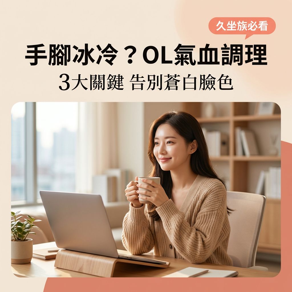 手腳冰冷改善：OL必學3大氣血調理關鍵，告別蒼白臉色 - Yespot