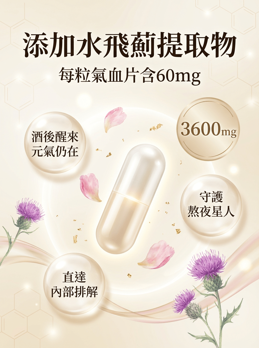 Fopiz人參皂苷氣血丸，天然氣血調理營養補充劑，增活力護肝抗氧化，提升整體健康