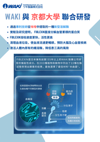 WAKi FIBLEXIN麹抽出物營養補充劑，促進血液清除、疏通血管，預防三高，日本京都大學專利研發